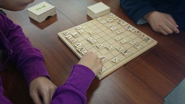 たんとお昼休みの将棋風景